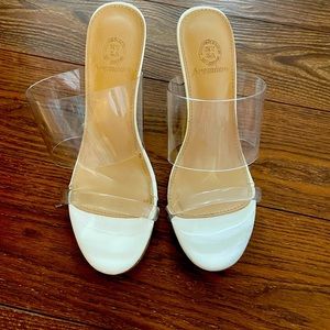 Beautiful Summer with Clear strap Sandals